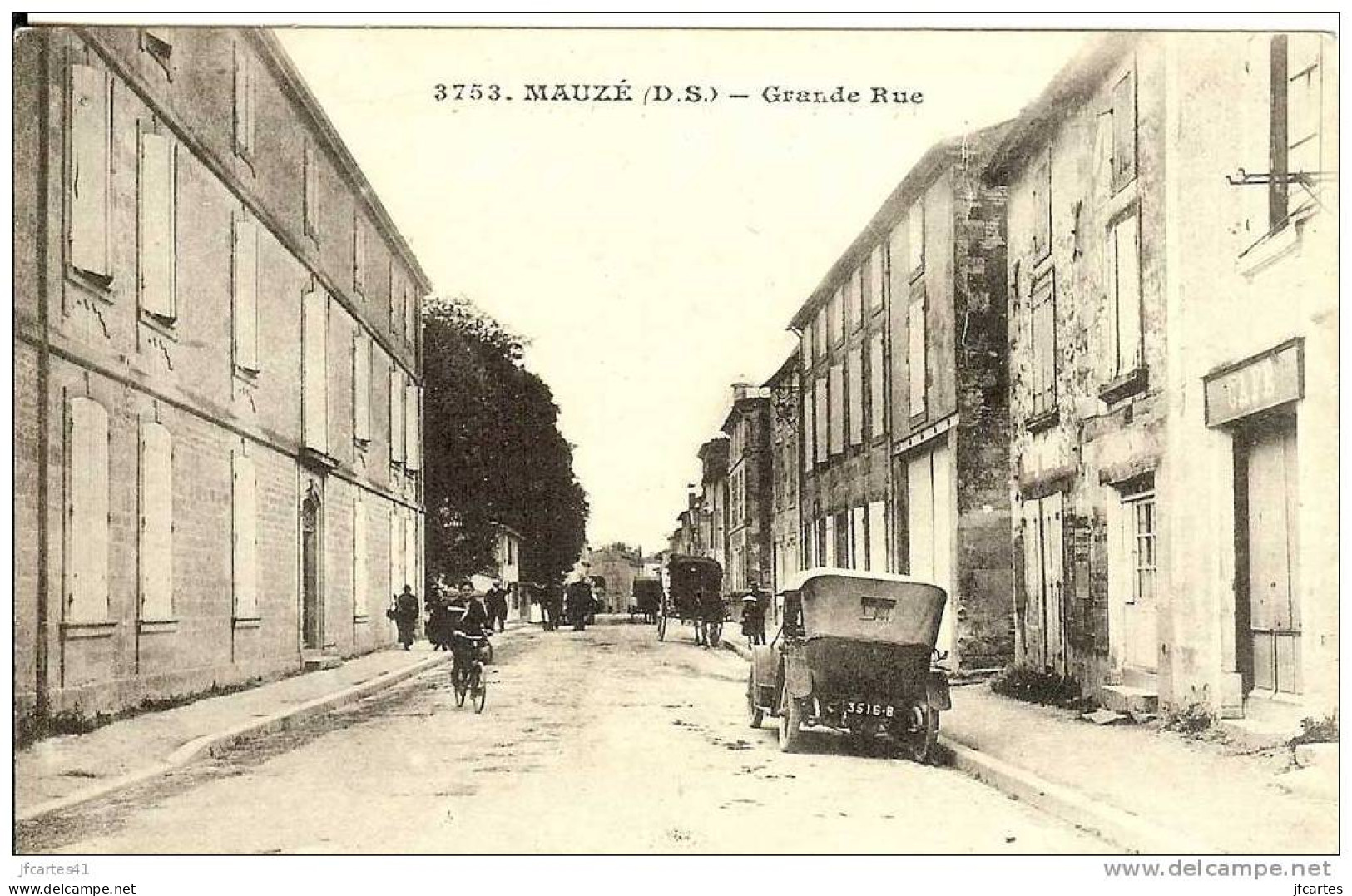 79 - MAUZE - Grande Rue - Mauze Sur Le Mignon