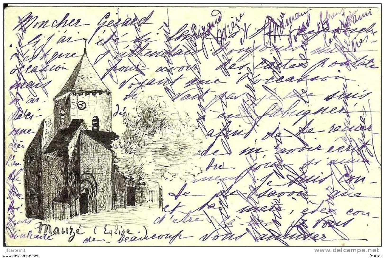 79 - MAUZE - Eglise - Mauze Sur Le Mignon