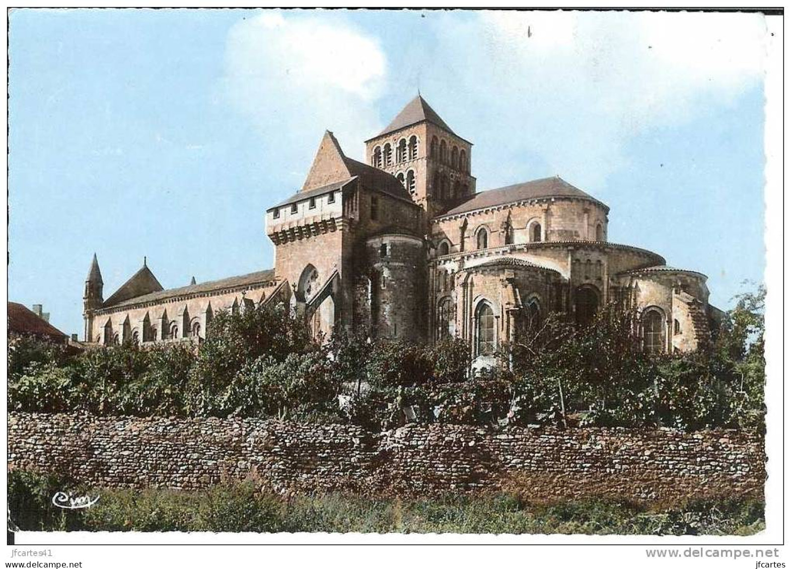 79 - ST-JOUIN-DE-MARNES - L'Eglise Abbatiale - Semi-Moderne - Gd Format - Saint Jouin De Marnes