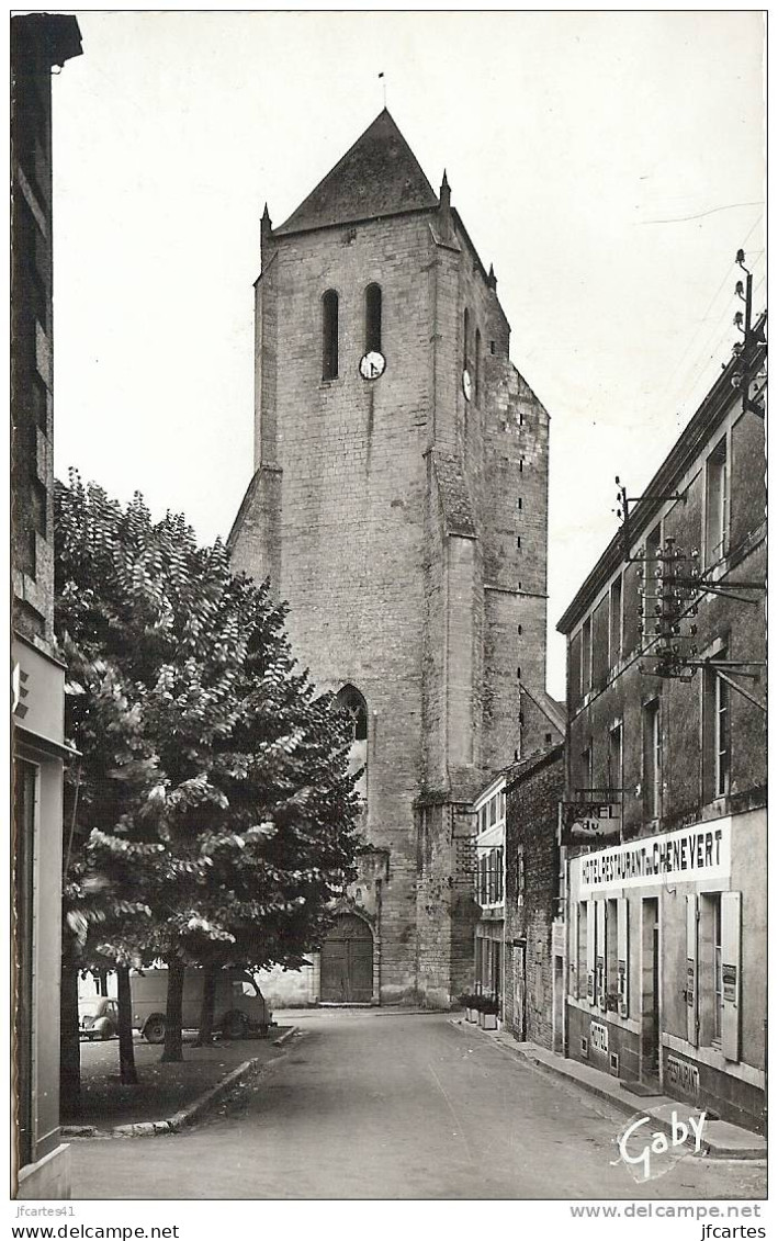 79 - CELLES-sur-BELLE - Eglise Abbatiale - Semi Moderne Petit Format - Celles-sur-Belle