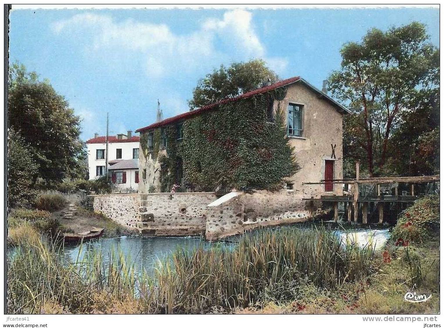 79 - CERIZAY - Le Moulin Au Pont De La Branle, Au Fond, L'Hostellerie - Semi Moderne Gd Format - Cerizay