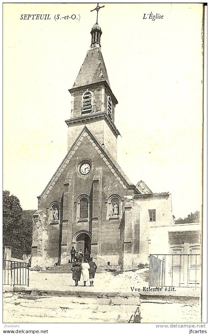 78 - SEPTEUIL - L'Eglise - Septeuil