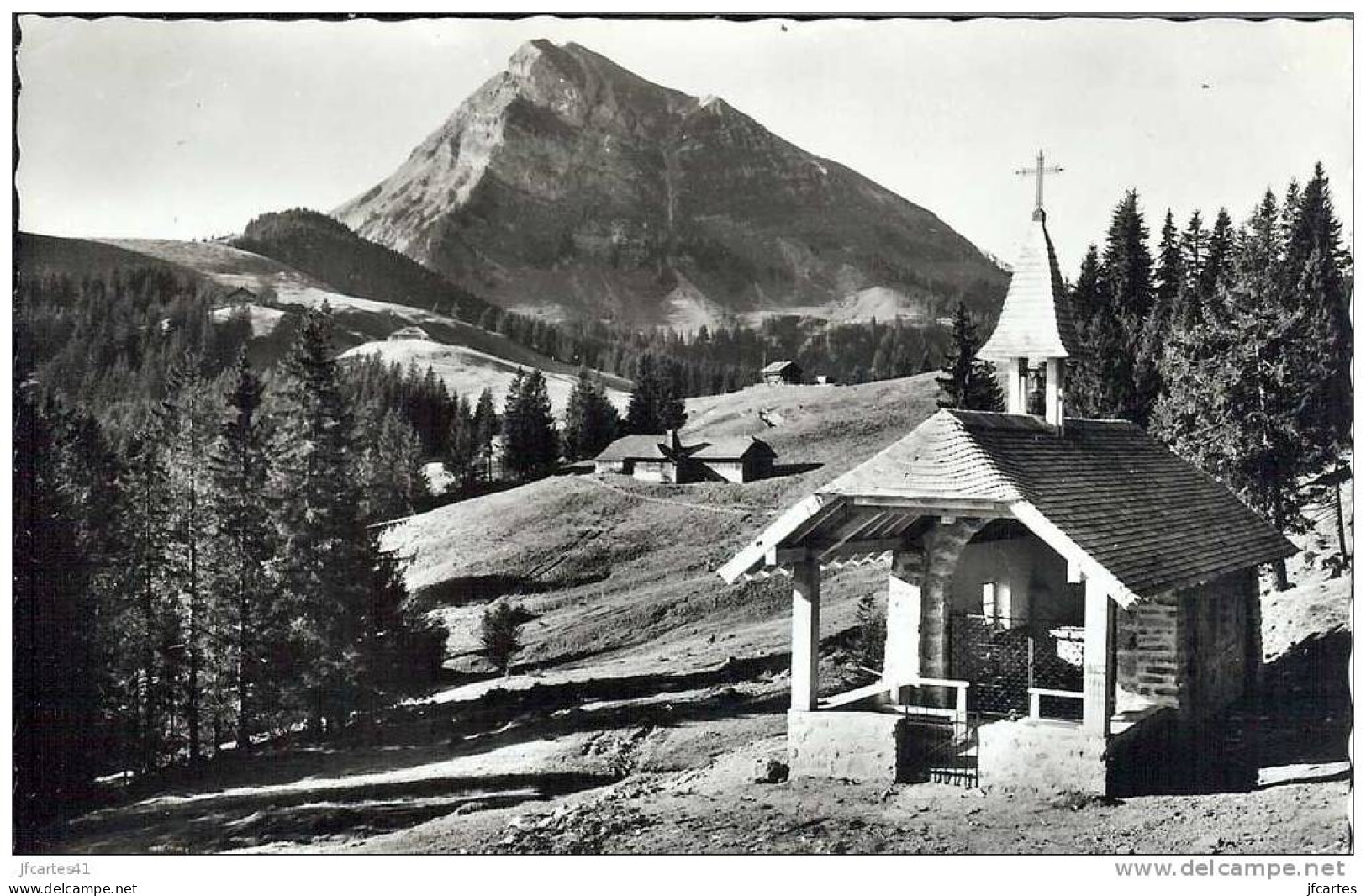 ETR - SUISSE - Chapelle ND Des Clés Et Le Moléson - Semi Moderne Petit Format - Chapelle