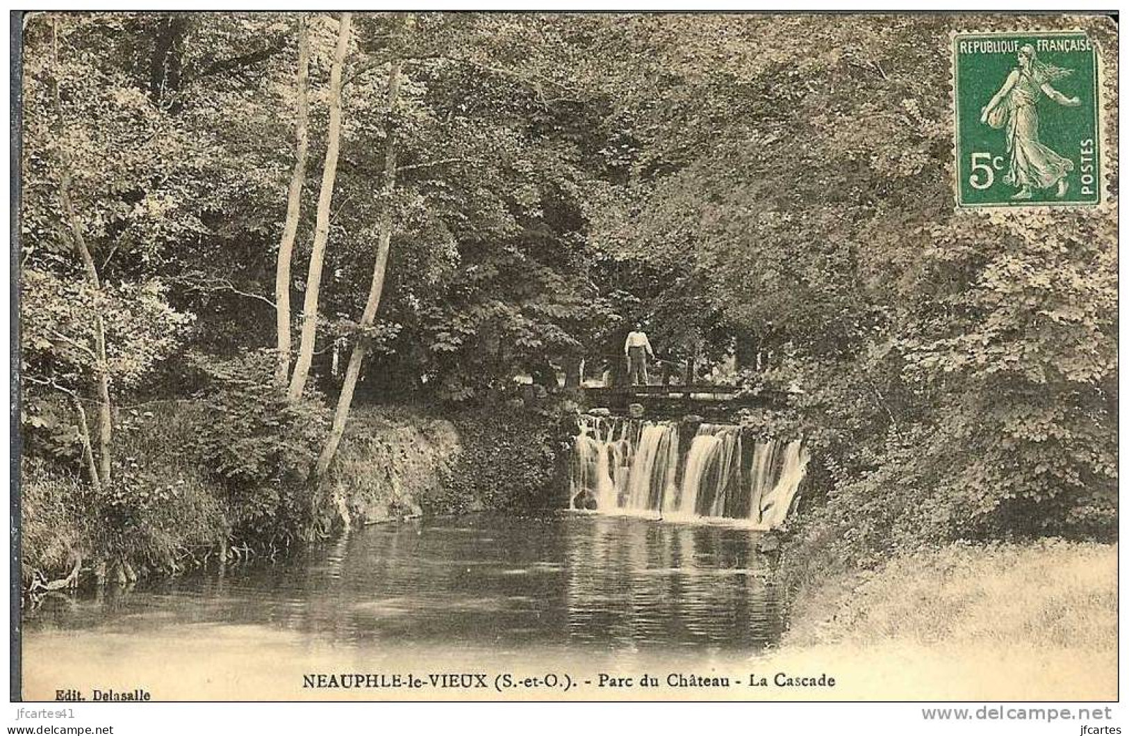 78 - NEAUPHLE-LE-VIEUX - Parc Du Château - La Cascade - Montesson