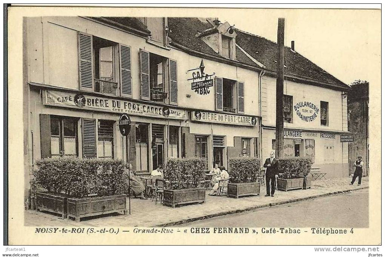 78 - NOISY-LE-ROI - Grande-Rue " Chez Fernand ", Café-Tabac - Montesson