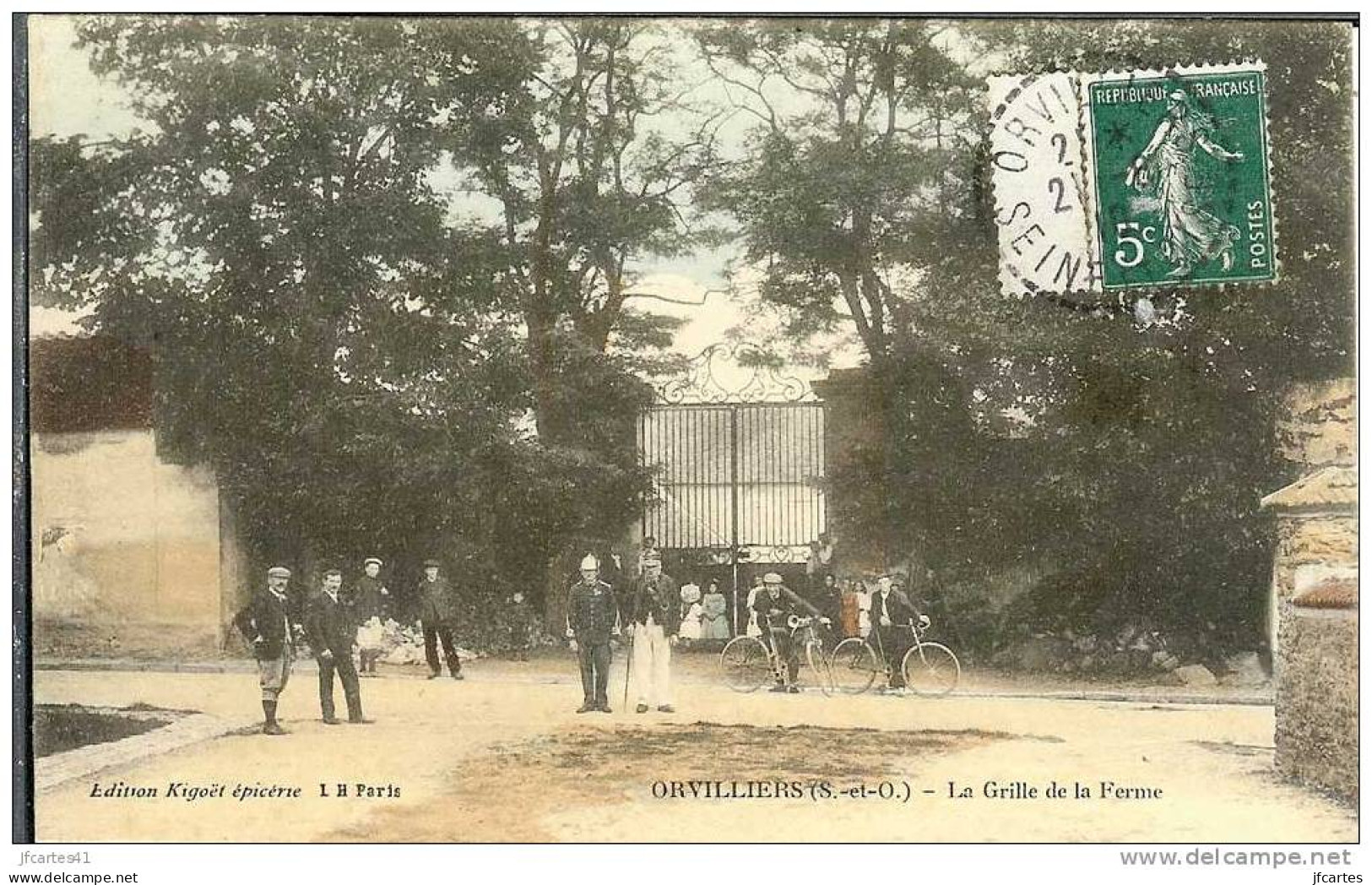 78 - ORVILLIERS - La Grille De La Ferme - Montesson