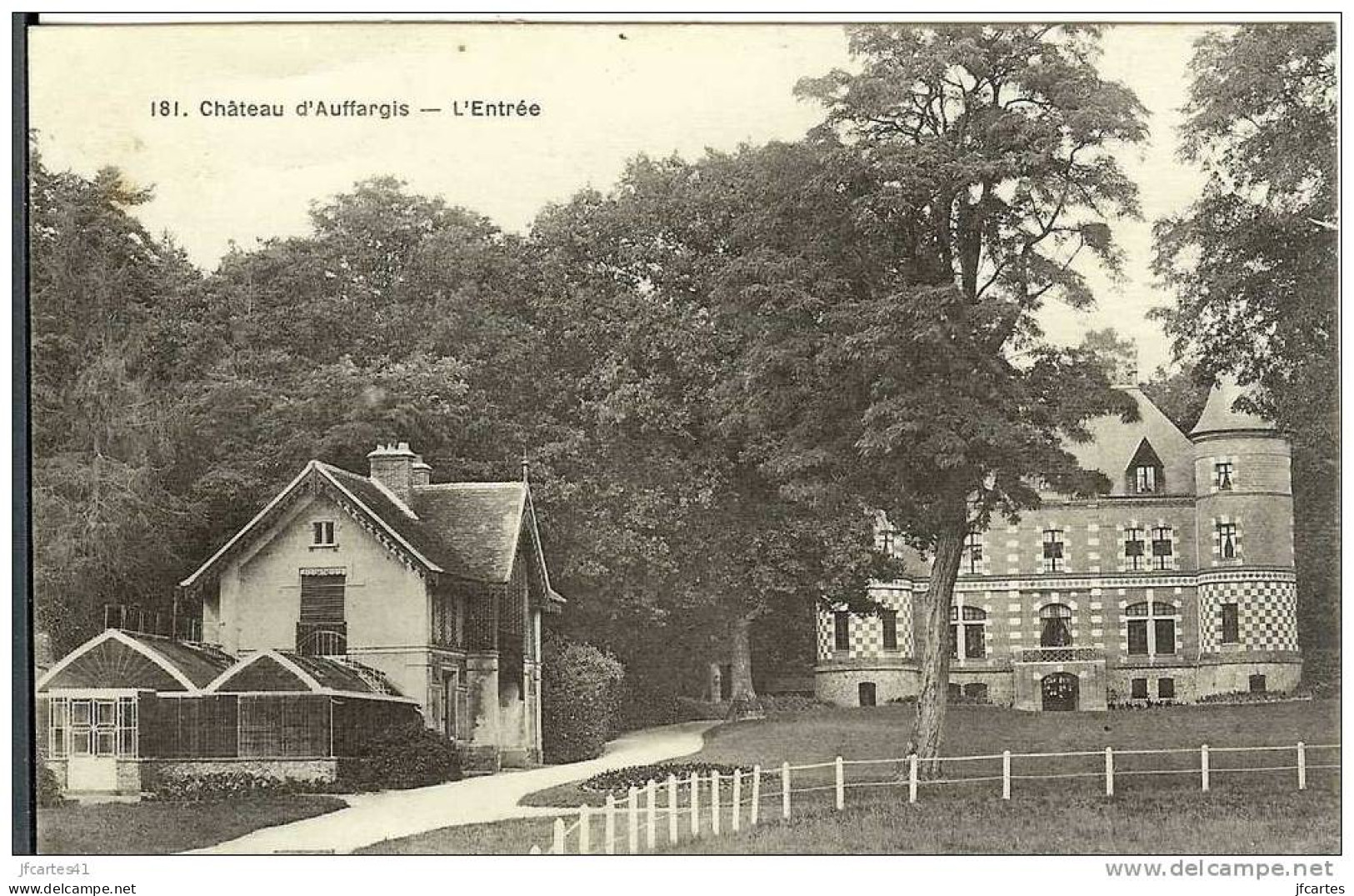 78 - AUFFARGIS - Château D'Auffargis - L'Entrée - Auffargis