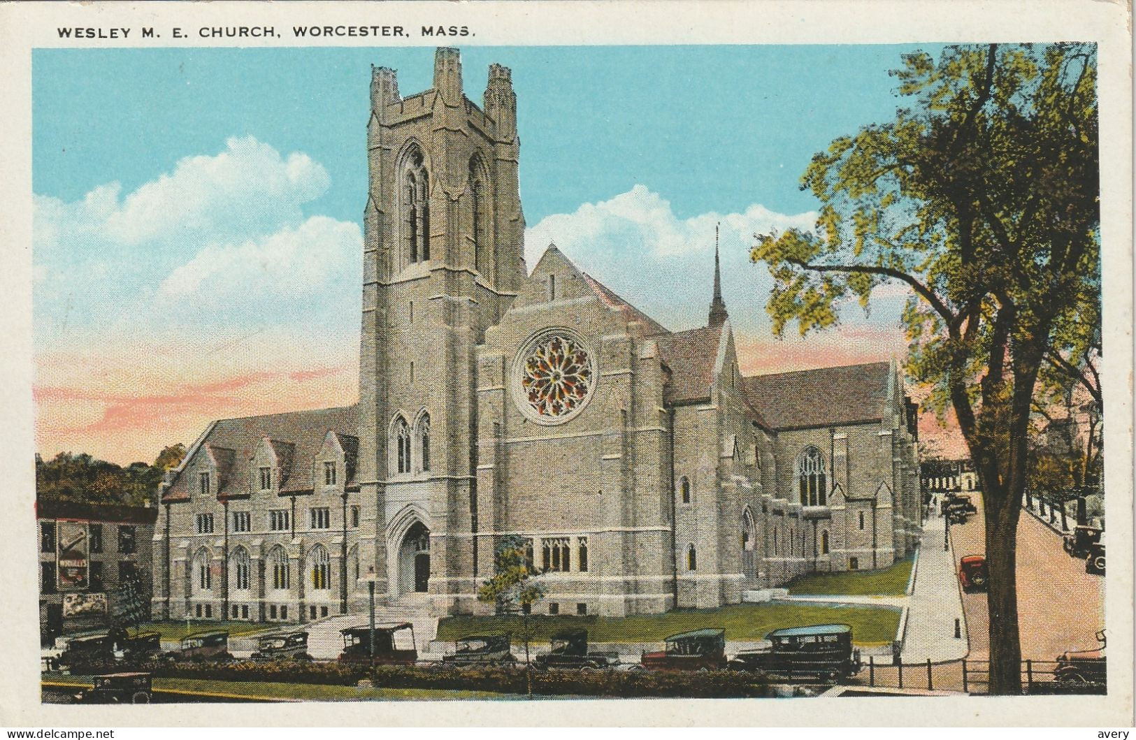 Wesley M. E. Church, Worcester, Massachusetts - Worcester