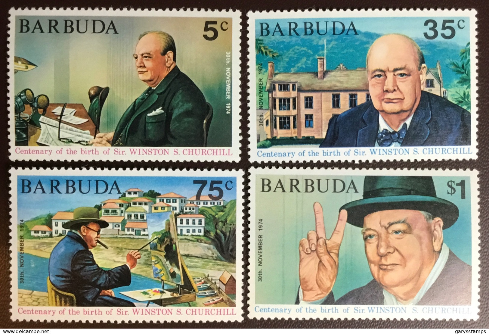 Barbuda 1974 Churchill MNH - Barbuda (...-1981)