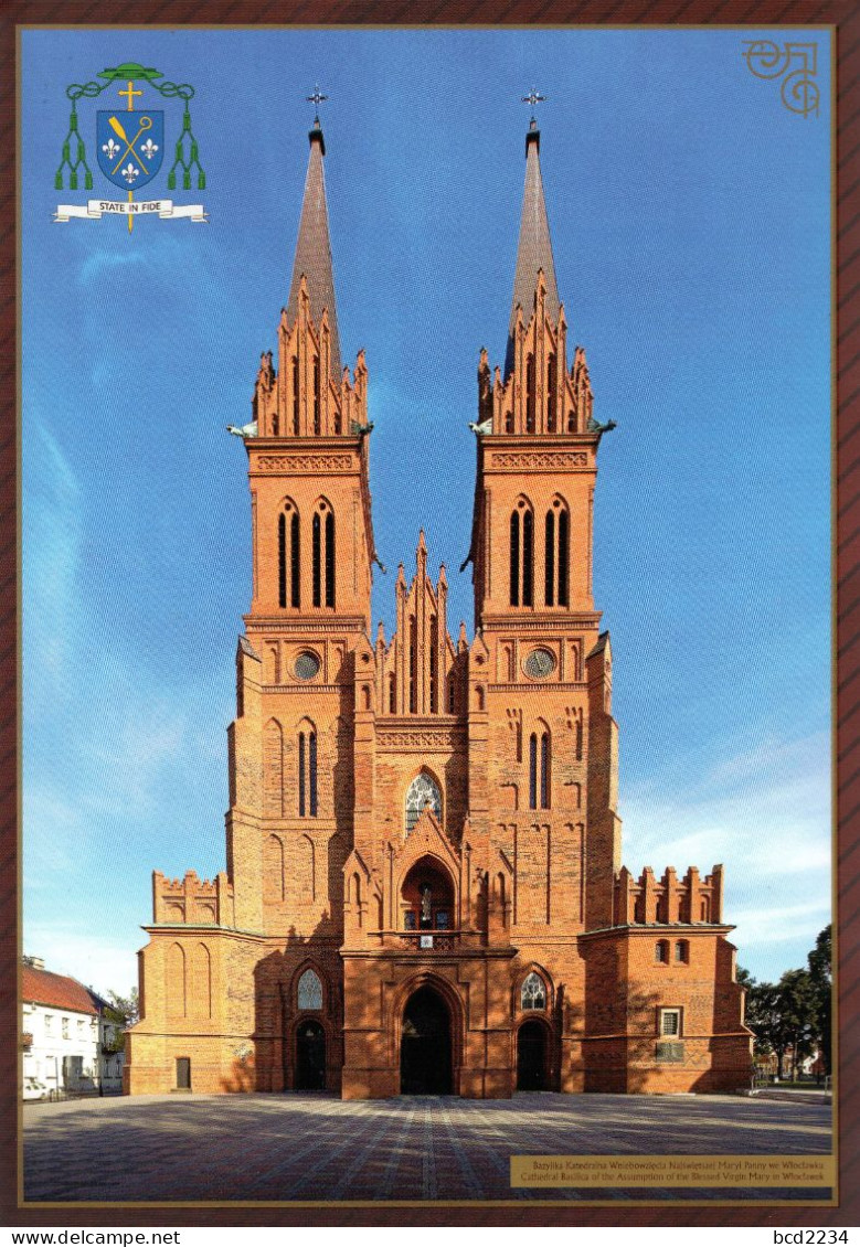 POLAND 2023 POST OFFICE LIMITED EDITION FOLDER: 900TH ANNIVERSARY OF THE DIOCESE OF WROCLAWEK CHURCHES ARCHITECTURE - Lettres & Documents