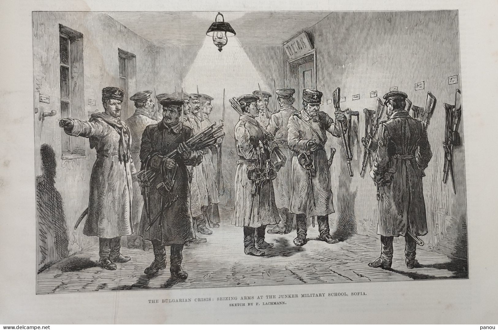 THE ILLUSTRATED LONDON NEWS 2488. DECEMBER 25, 1886 BURMAH MYANMAR BULGARIA CHRISTMAS PARTY (WARM - COLD) MANDALAY BURMA - Sonstige & Ohne Zuordnung