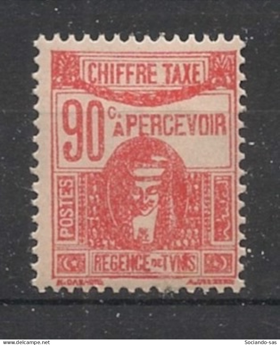 TUNISIE - 1923-29 - Taxe TT N°YT. 46 - Déesse 1c - Neuf Luxe** / MNH / Postfrisch - Postage Due