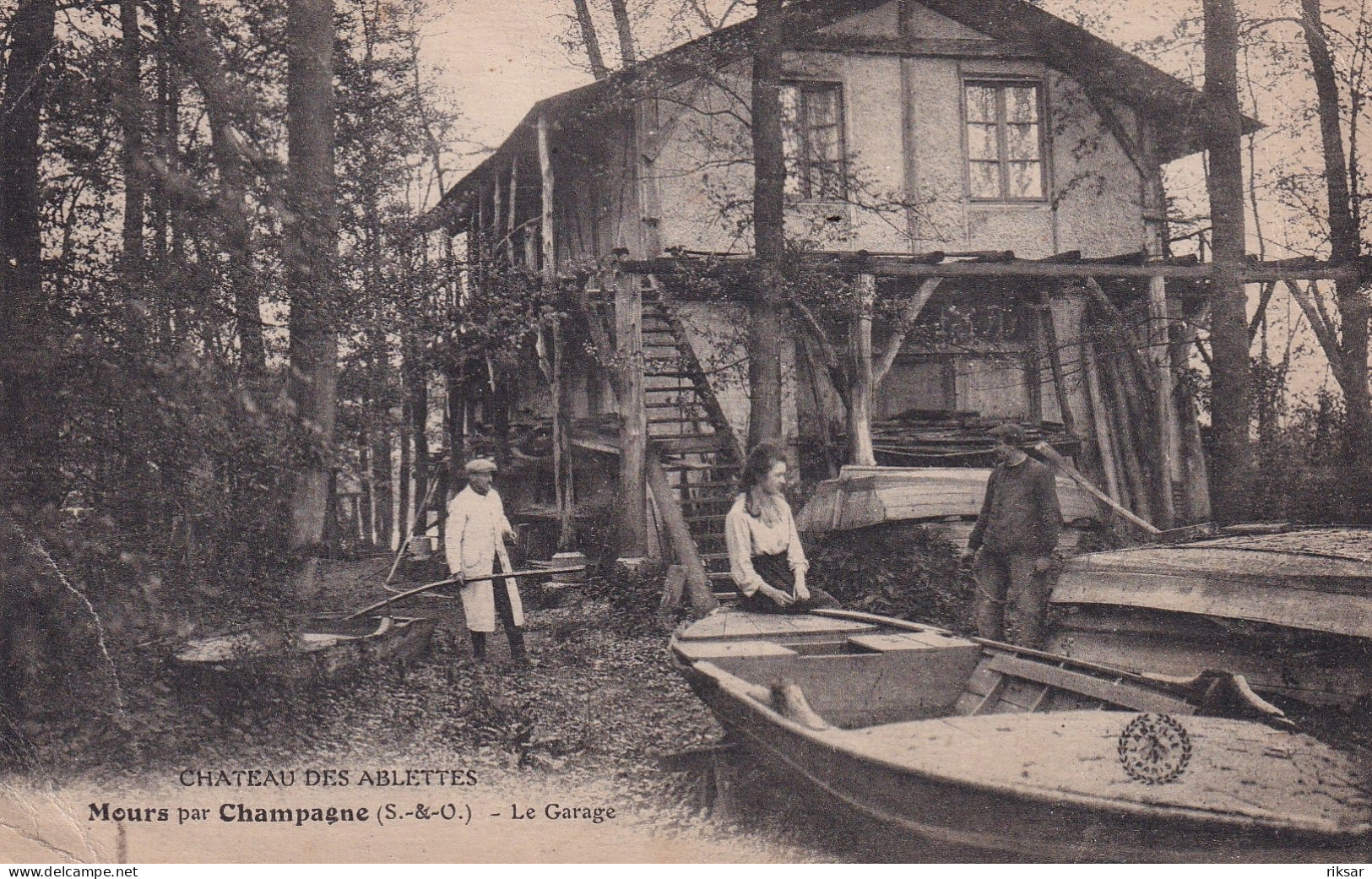 MOURS(GARAGE DES BATEAUX) - Mours