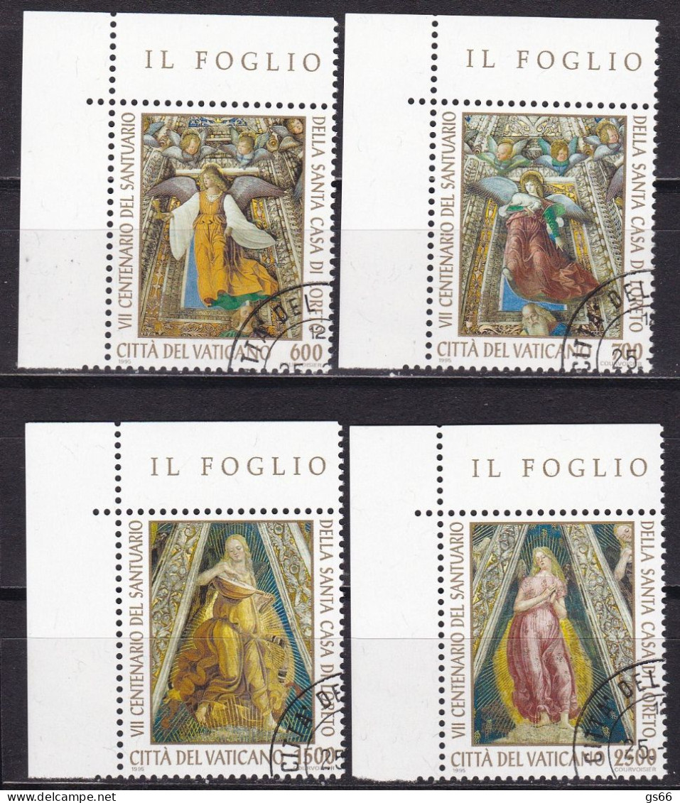 Vatican, 1995, 1136/40, Used Oo,   Kunstwerke Aus Der Basilika Von Loreto. - Usati