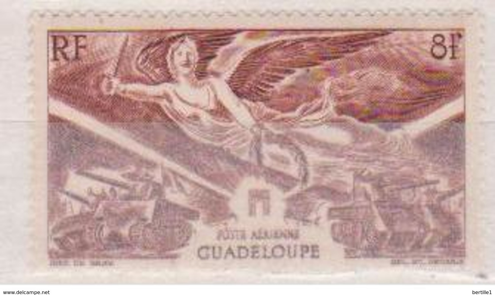 GUADELOUPE              N° YVERT  :     PA 6 NEUF SANS GOMME        ( S G     1 / 50 ) - Aéreo