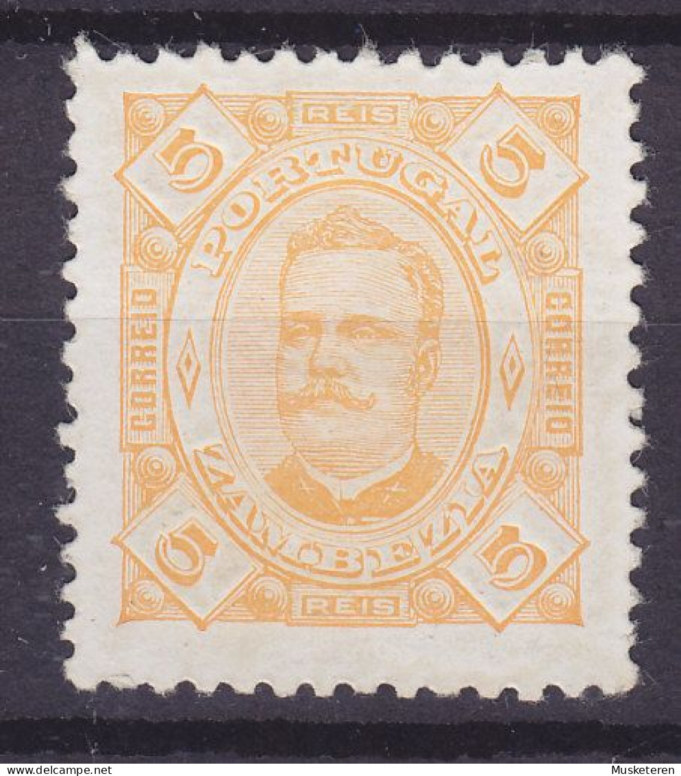 Zambezia 1894 Mi. 2 A, 5 R. König Karl I., MNG(*) - Sambesi (Zambezi)
