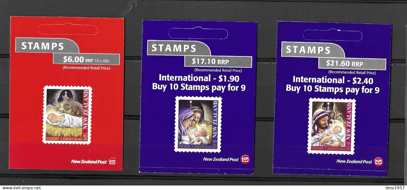 New Zealand 2011 S/A Christmas SB155/7 Cat £90 - Booklets