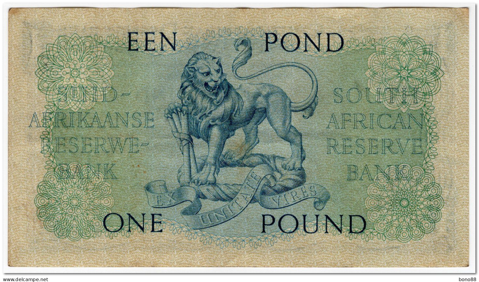 SOUTH AFRICA,1 POUND,1958,P.92d,VF+ - Zuid-Afrika