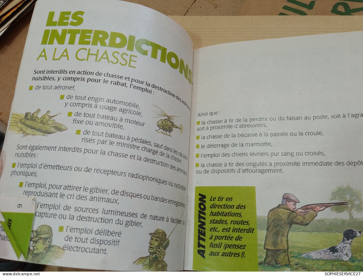 464 //  PETIT GUIDE JURIDIQUE DU CHASSEUR  40 PAGES - Chasse/Pêche