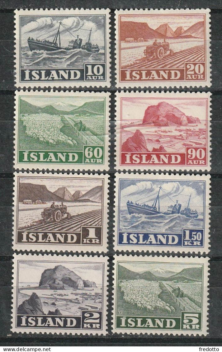 Island - Postfrische Serie **  Ohne Falz, Einwandfreie Erhaltung. - Unused Stamps