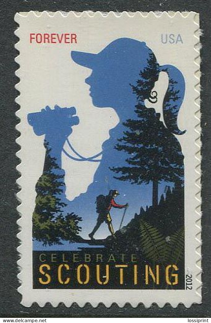 United Stated:USA:Unused Stamp Celebrate Scouting, 2012, MNH - Unused Stamps