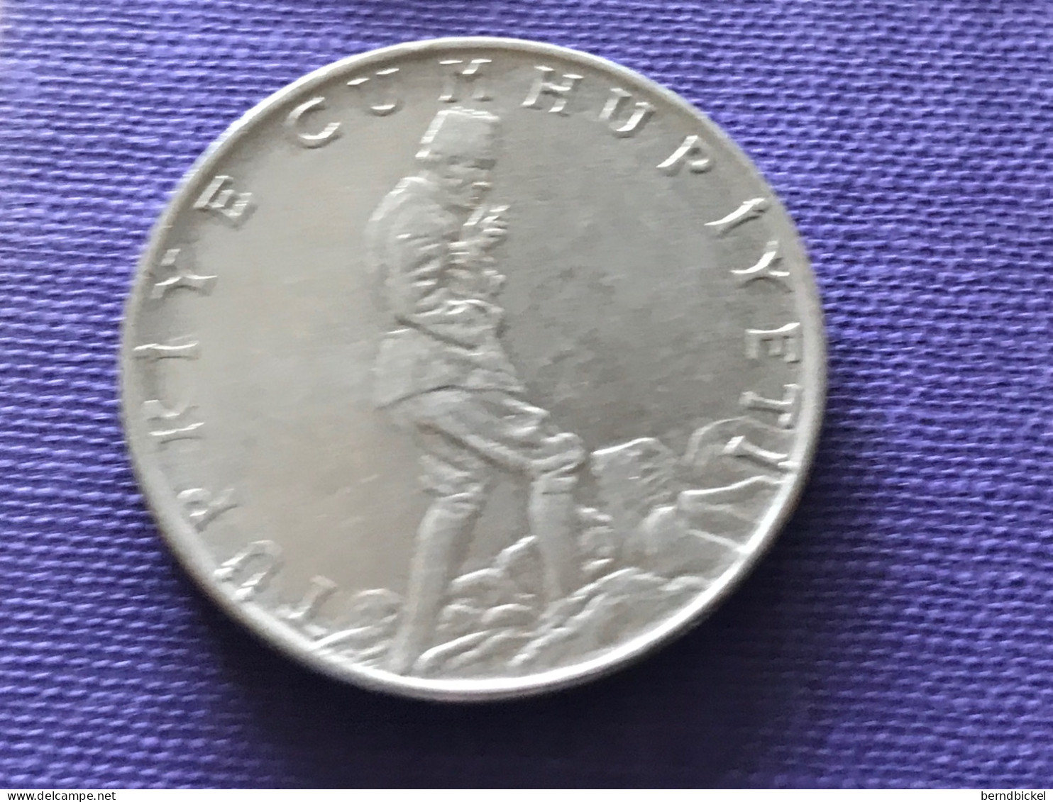 Münze Münzen Umlaufmünze Türkei 2 1/2 Lira 1960 - Turquie
