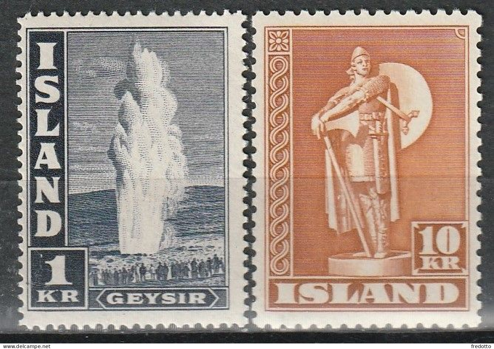 Island - Die Marken Sind Postfrisch **  Ohne Falz, Einwandfreie Erhaltung. - Unused Stamps