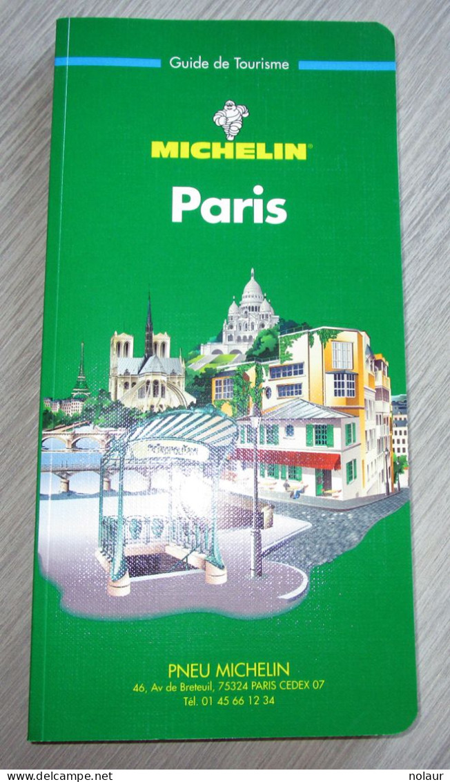 Guide Michelin Vert - PARIS -1997/1998 - 4ème édition - Michelin-Führer