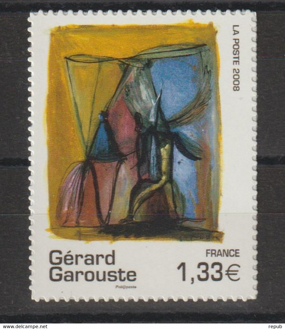 France 2008 Tableau Garouste 222, 1 Val. Neuf ** MNH - Unused Stamps