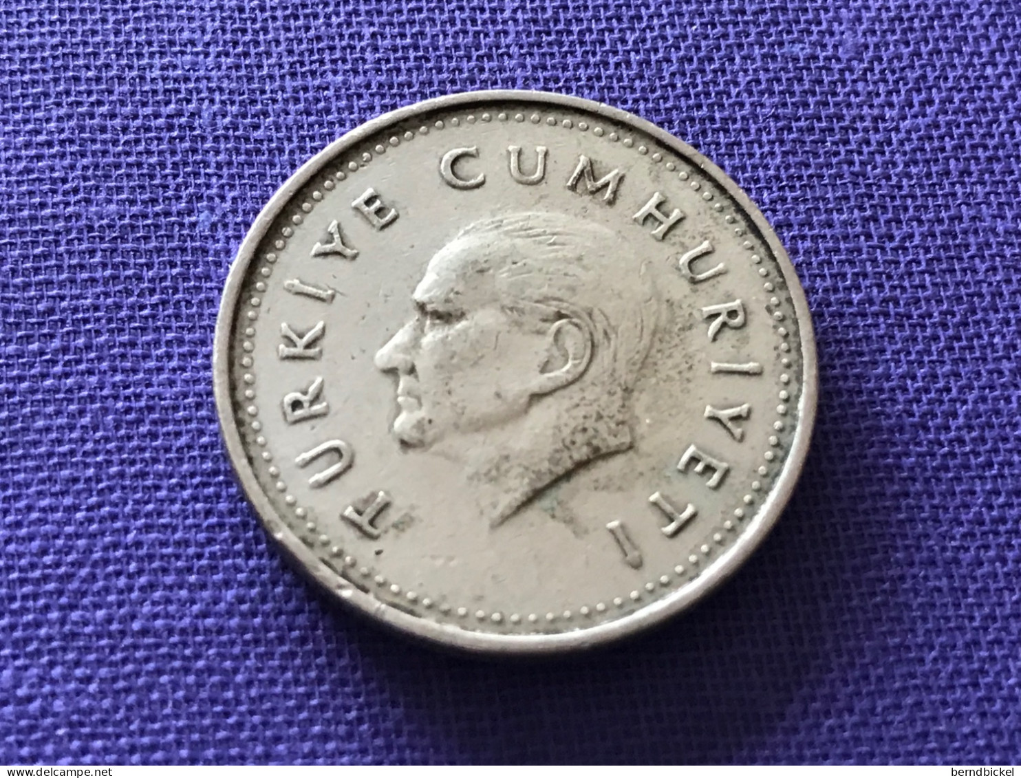 Münze Münzen Umlaufmünze Türkei 1000 Lira 1990 - Turquie