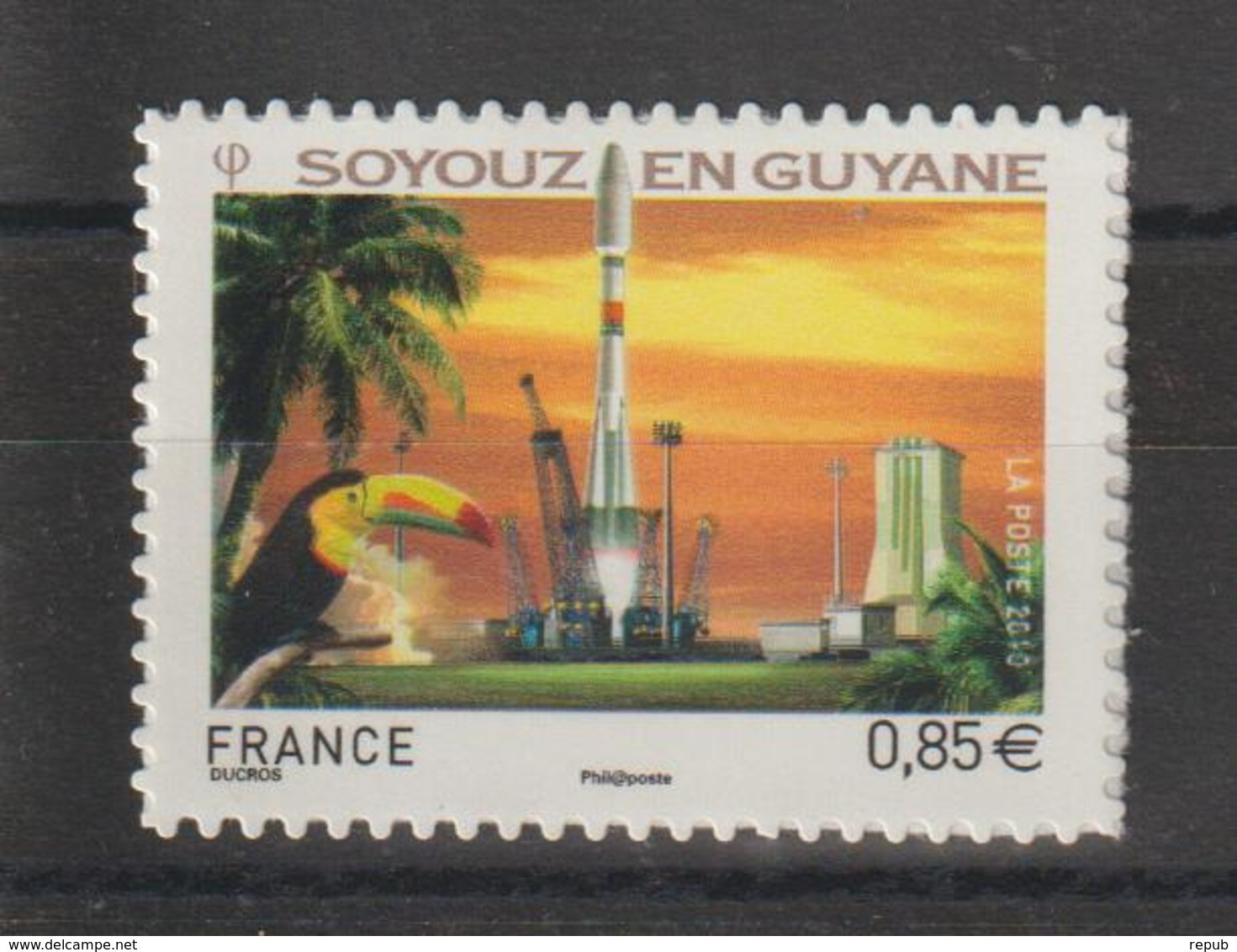 France 2010 Soyouz En Guyane 470 Neuf ** MNH - Neufs
