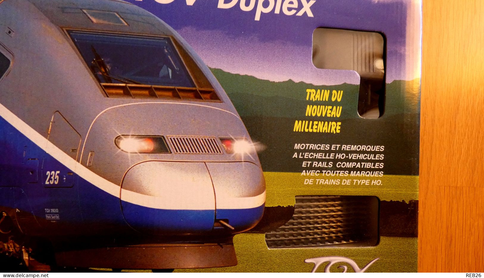 TGV DUPLEX MEHANO NEUF SOUS BLISTER - Locomotoras