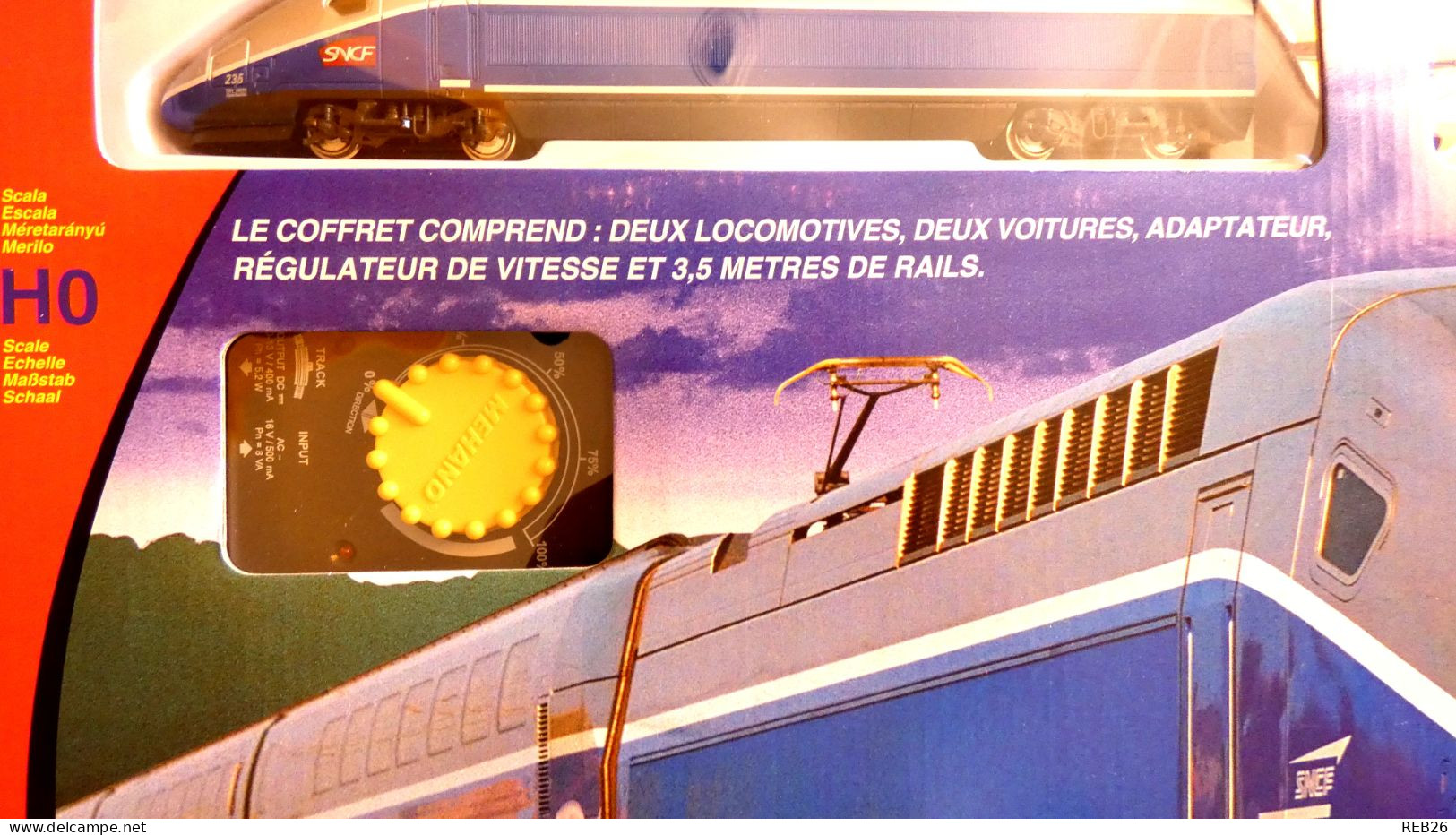 TGV DUPLEX MEHANO NEUF SOUS BLISTER - Locomotoras