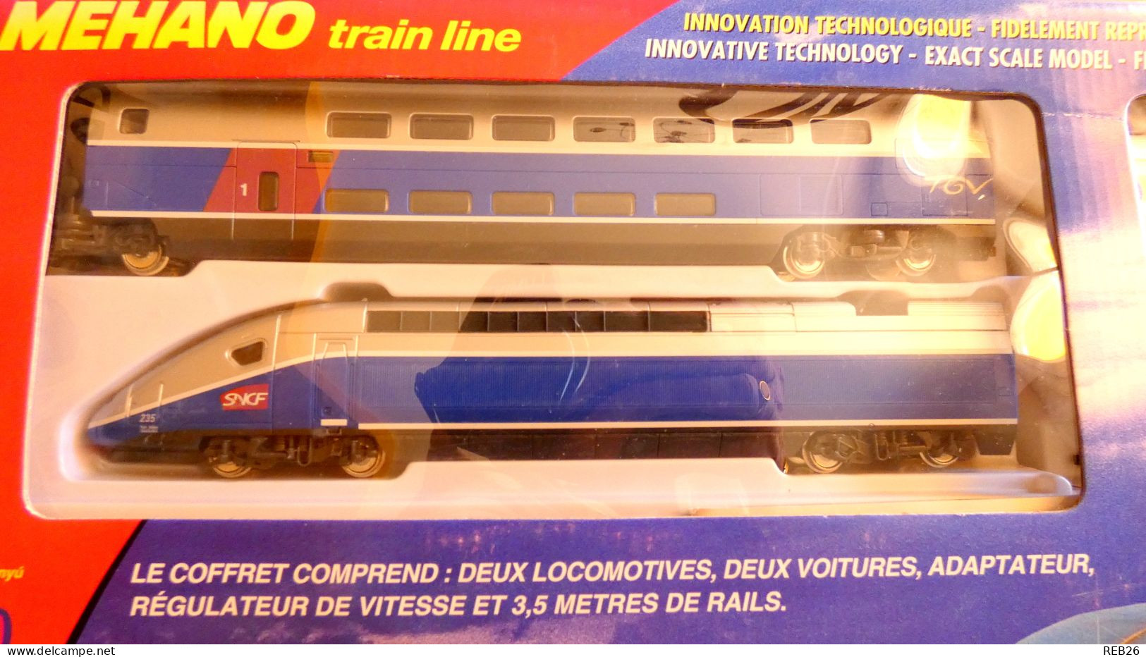 TGV DUPLEX MEHANO NEUF SOUS BLISTER - Locomotive