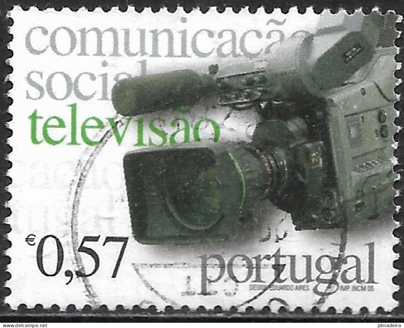 Portugal – 2005 Media 0,57 Used Stamp - Oblitérés