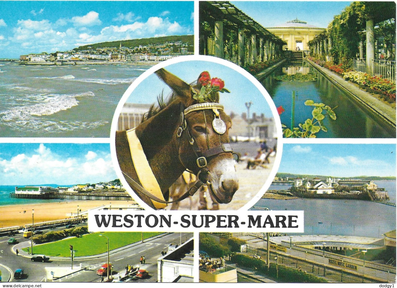 SCENES FROM WESTON-SUPER-MARE, SOMERSET, ENGLAND. UNUSED POSTCARD   Zf3 - Weston-Super-Mare