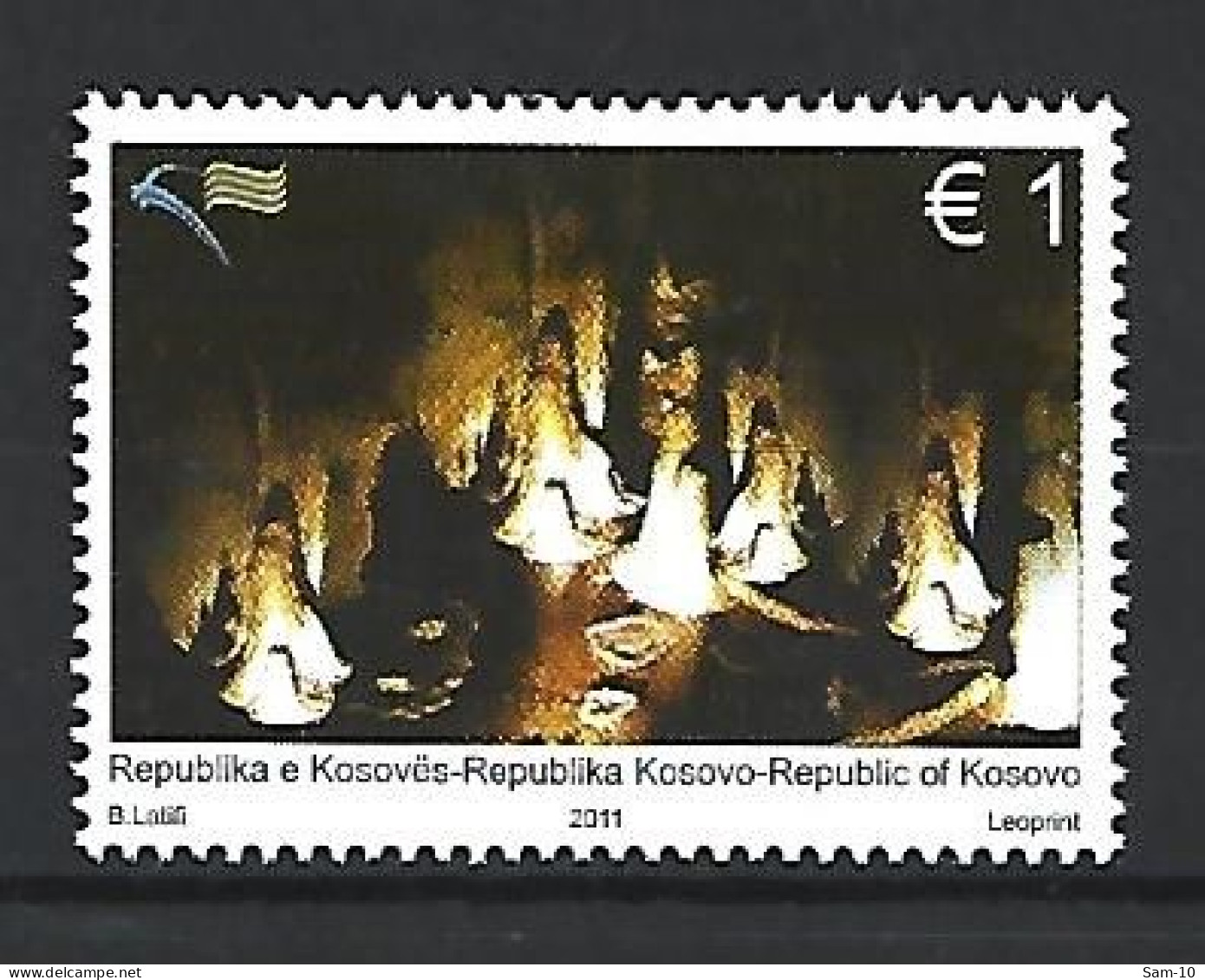 Timbre Nation Unies De Kosovo Neuf **   Vendu Au Prix De La Poste - Unused Stamps
