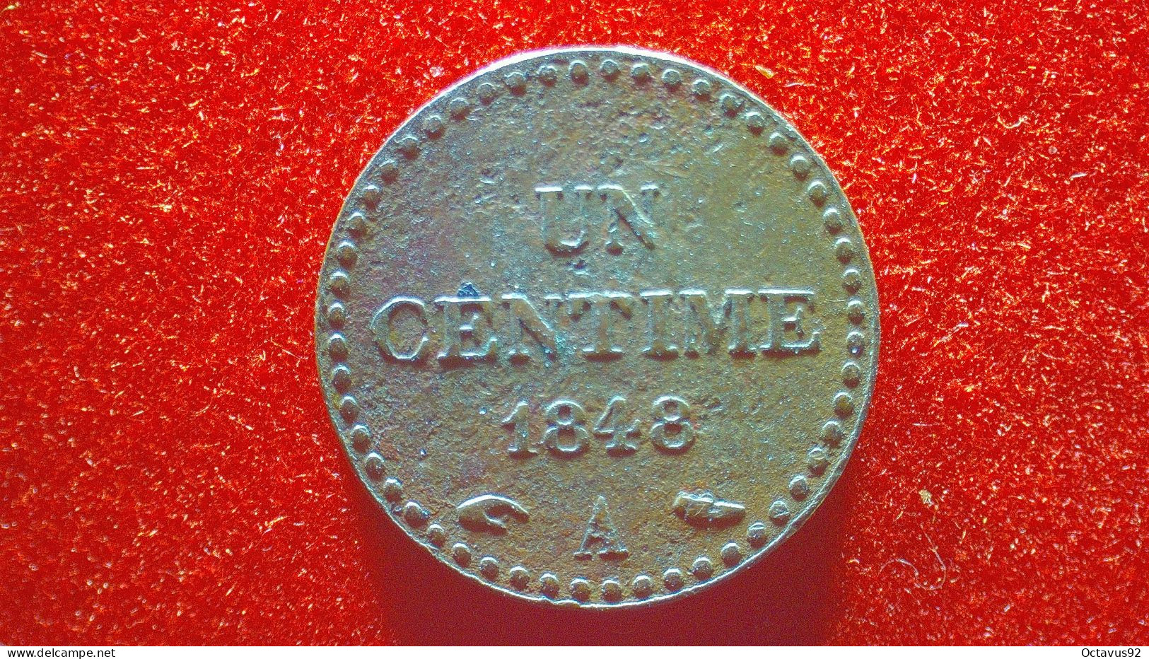 1 Centime Dupré, II ème République, 1848A - 1 Centime