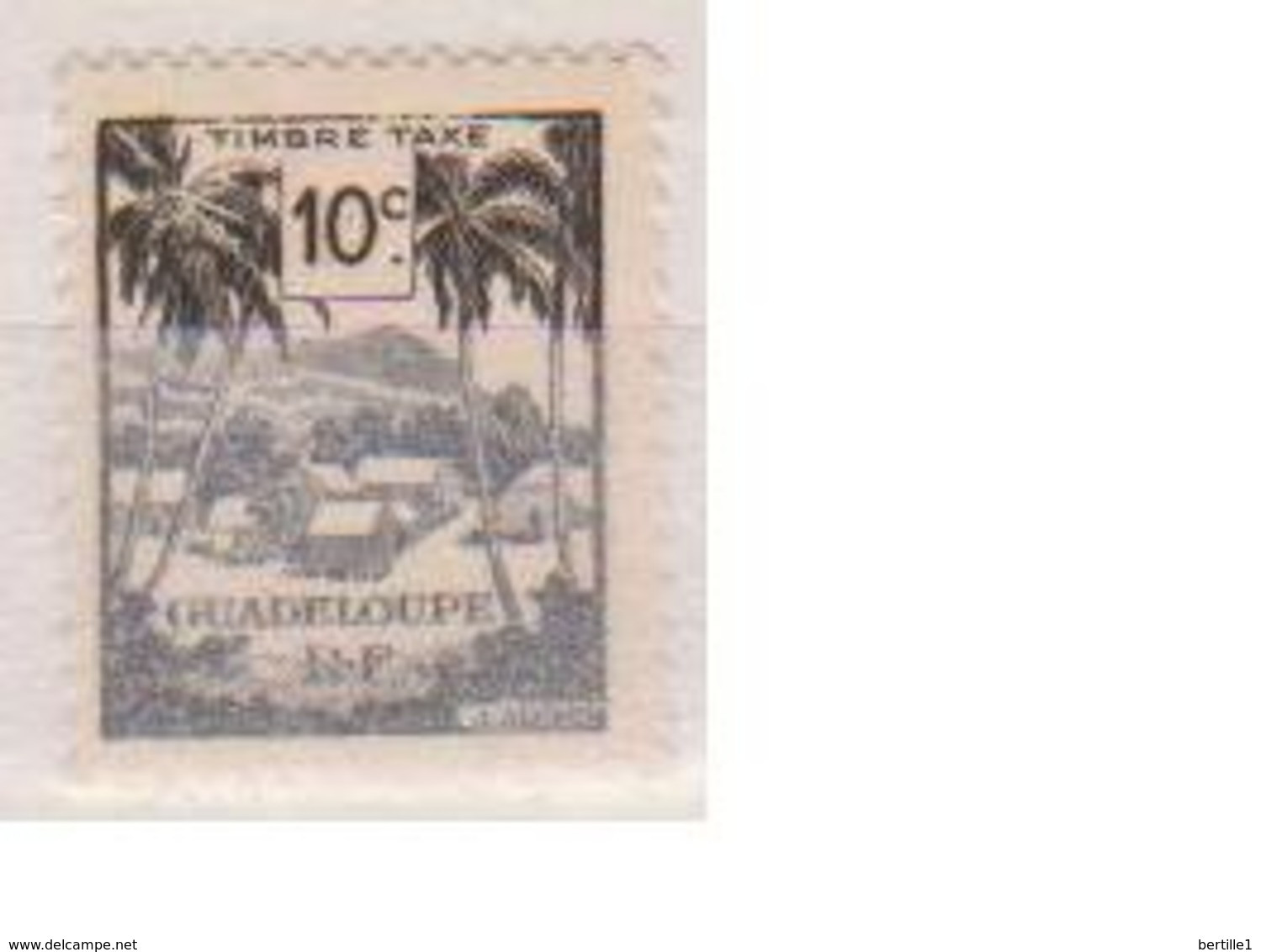 GUADELOUPE              N° YVERT  :    TAXE  41   NEUF SANS GOMME        ( S G     1 / 50 ) - Postage Due