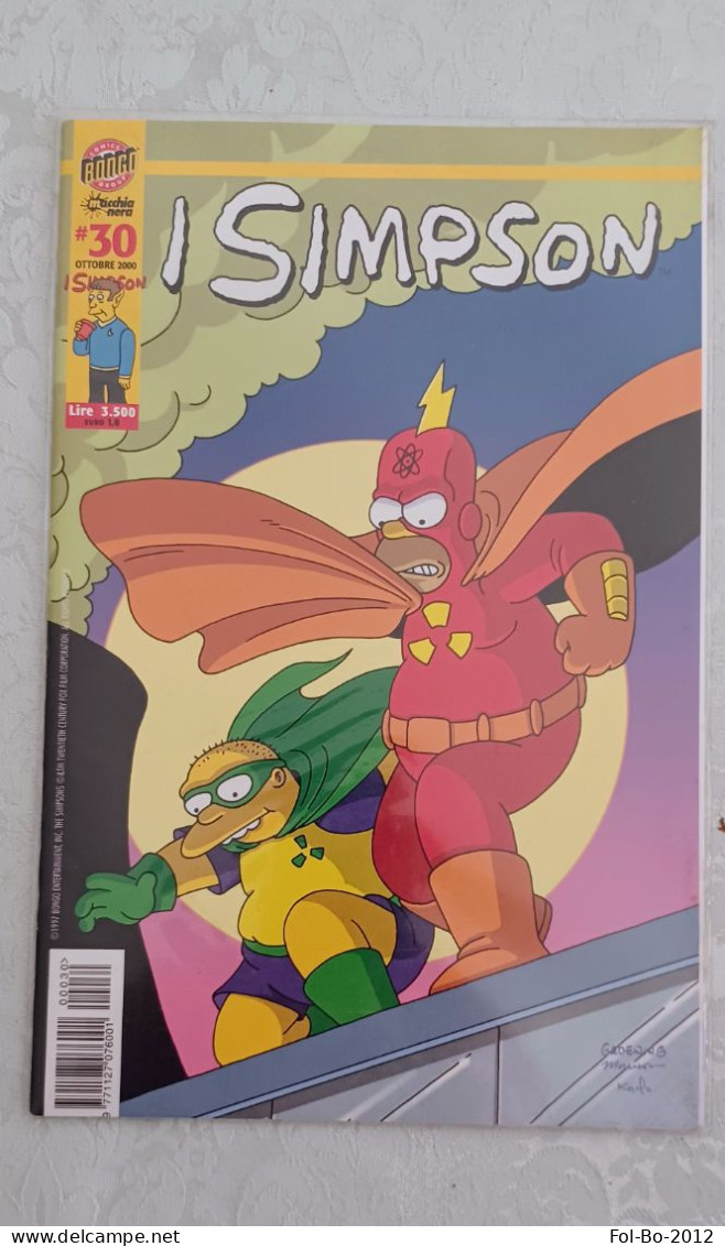 I Simpsons N 30 Macchia Nera Del 2000 - Umoristici