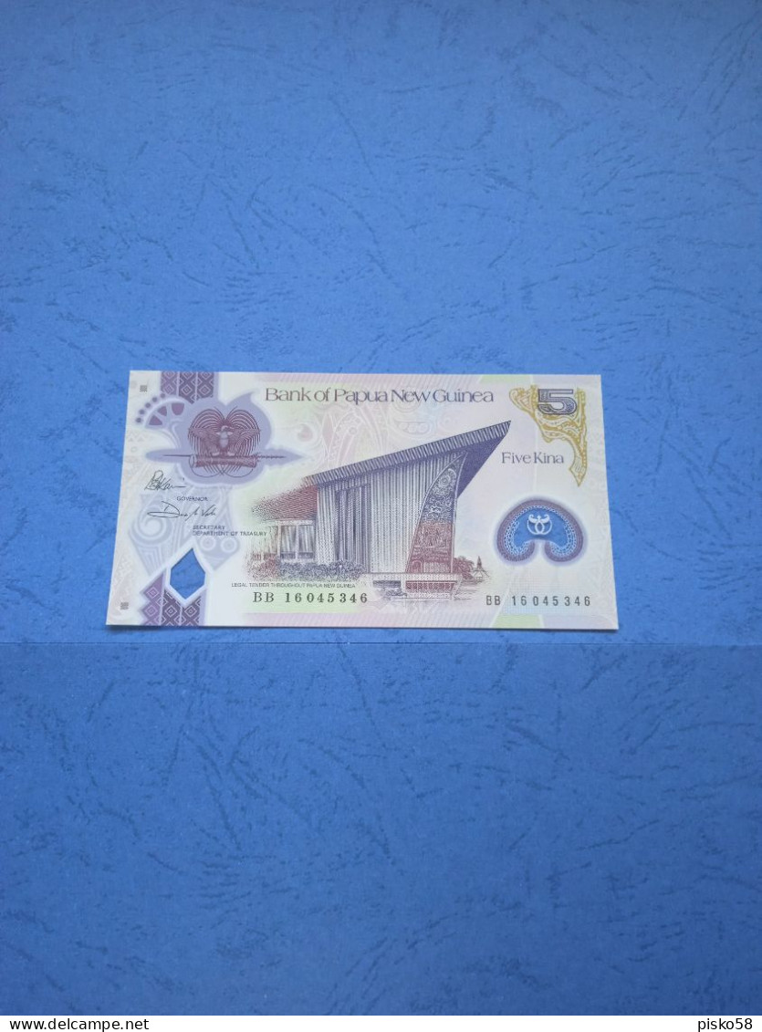 PAPUA NUOVA GUINEA-P51 5K 2016 UNC - Papua Nuova Guinea