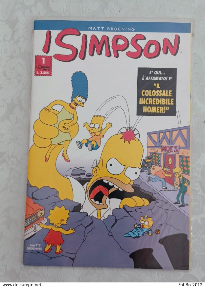 I Simpsons N 1 Macchia Nera Originale - Humoristiques