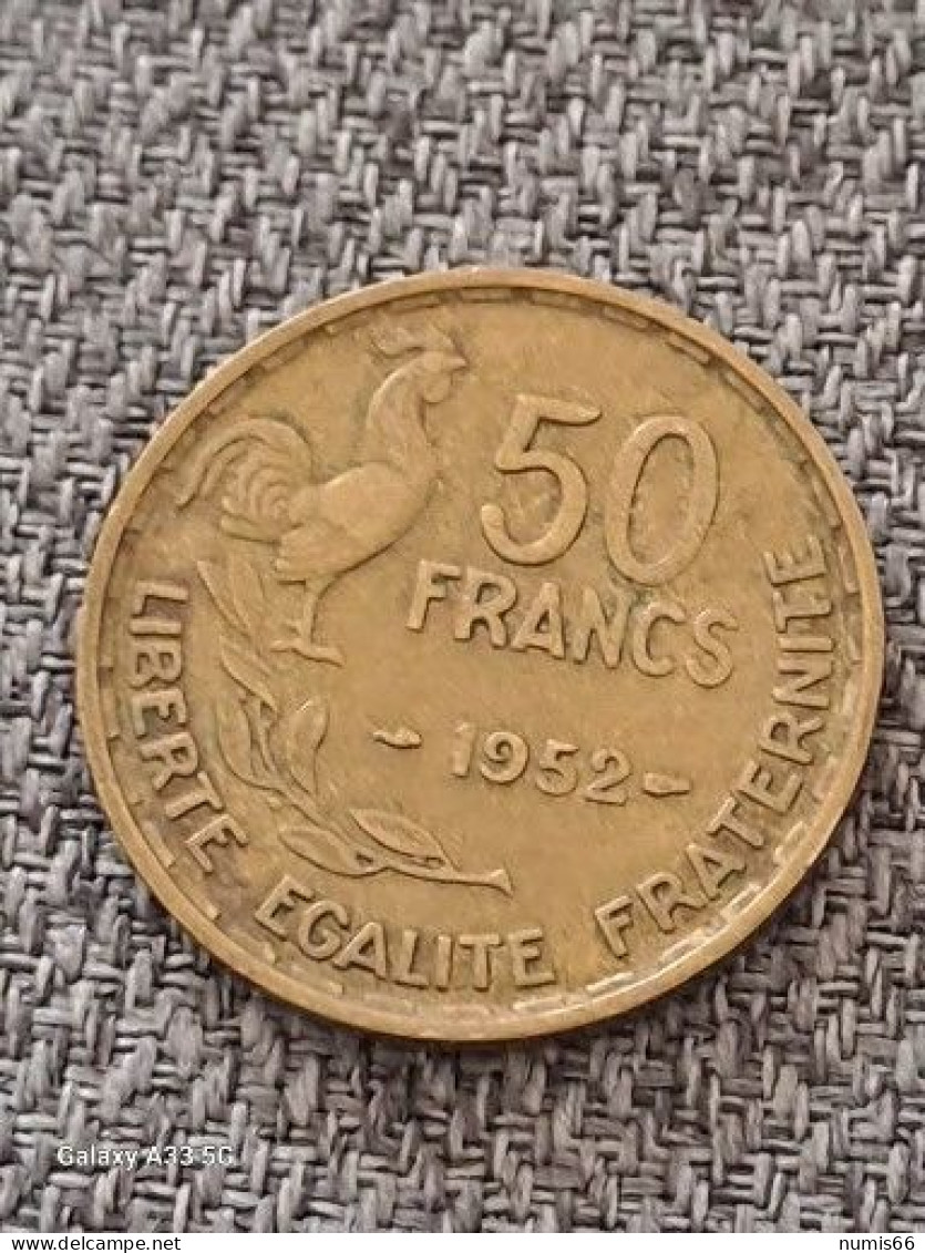 50 FR GUIRAUD 1952 - 50 Francs