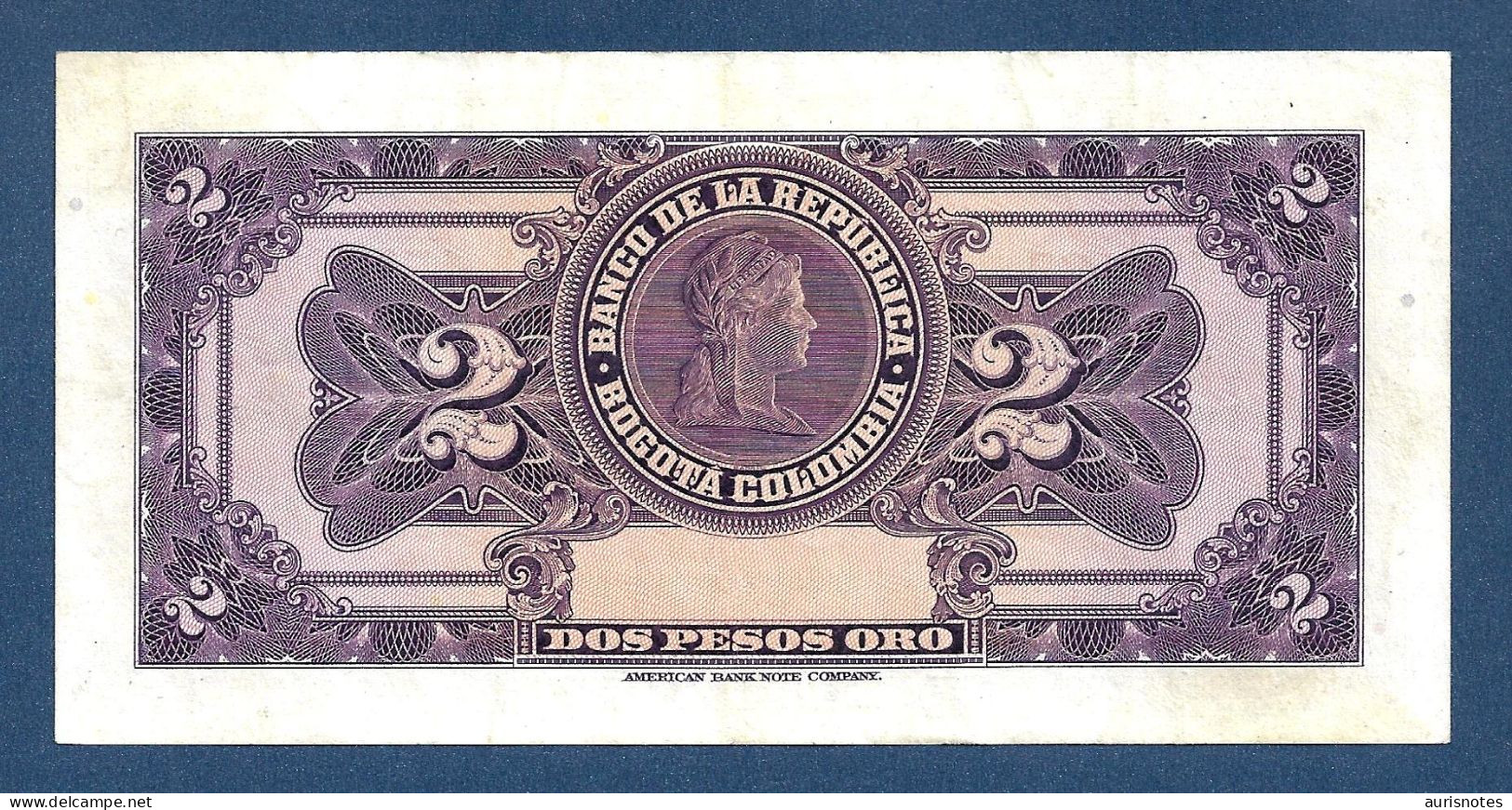 Colombia 2 Pesos 1950 P390c EF - Colombie