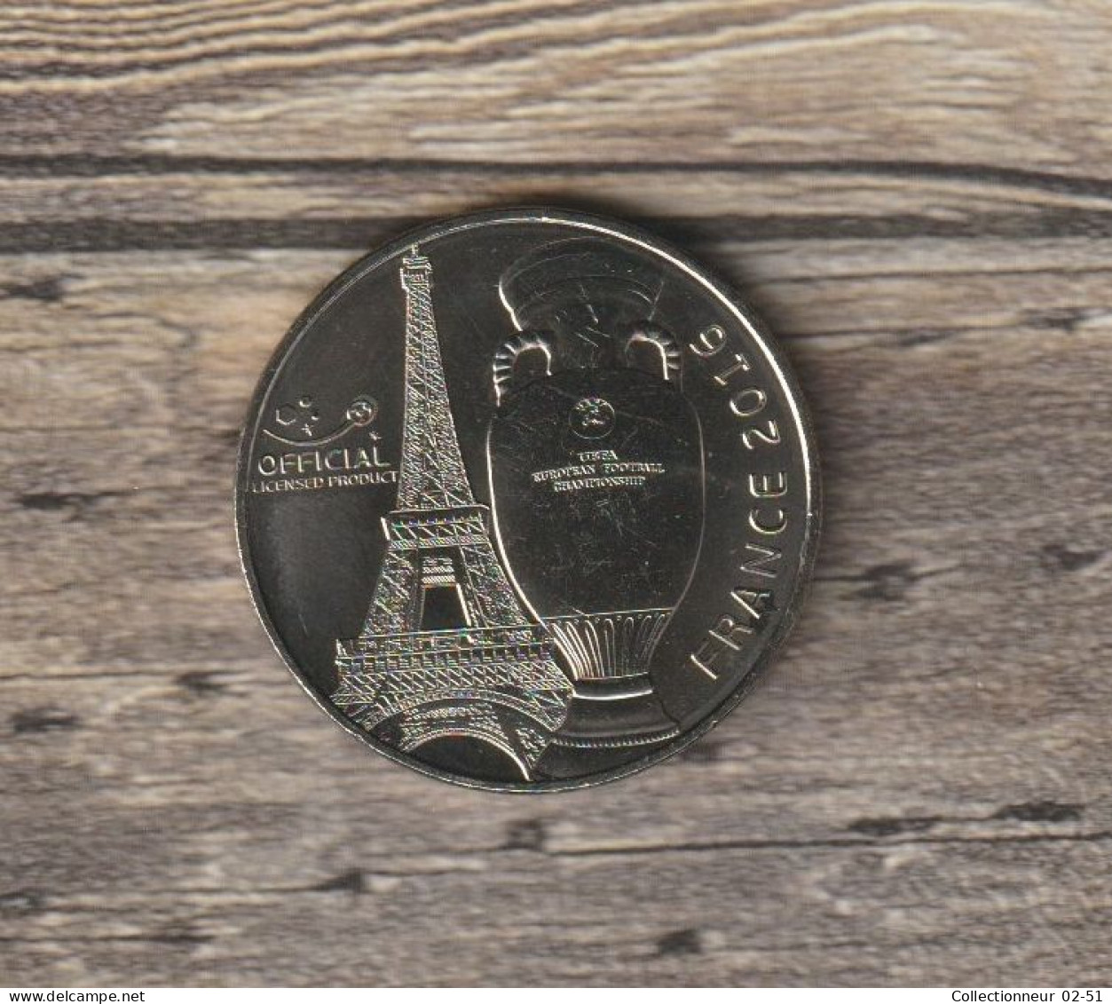 Monnaie De Paris : Euro 2016 - La Coupe - 2016