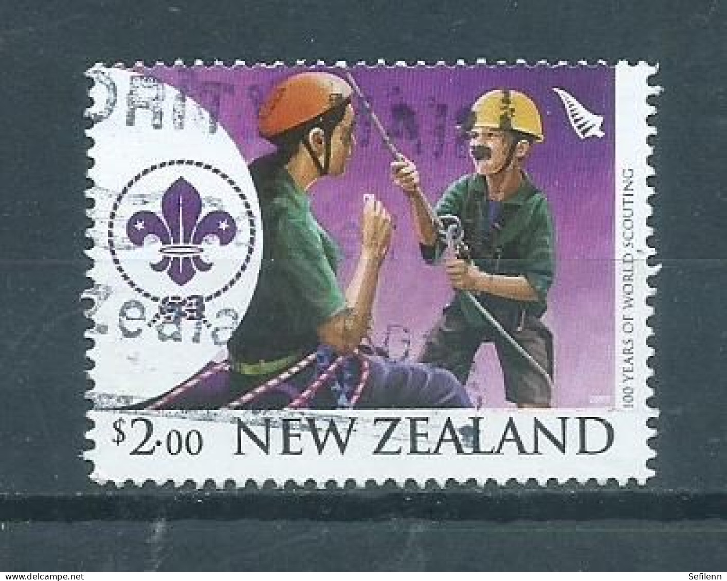 2007 New-Zealand 100 Years Of World Scouting Used/gebruikt/oblitere - Gebruikt