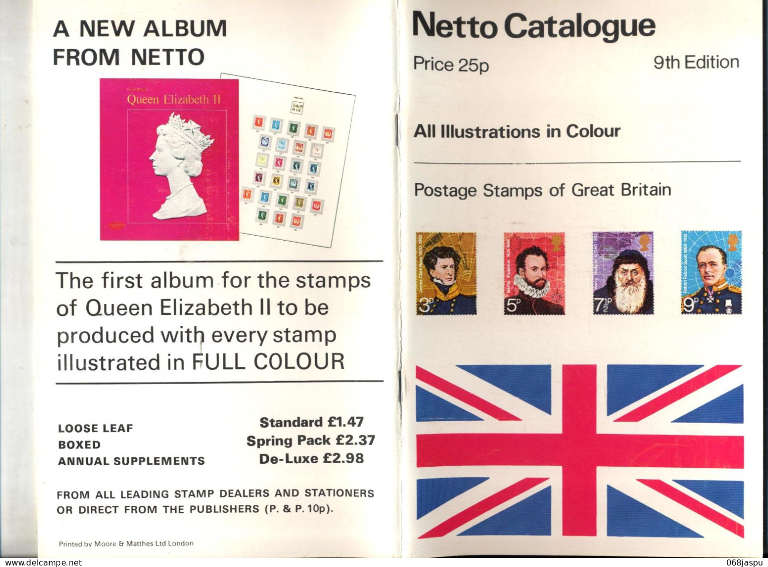 Catalogue Timbre De Grande Bretagne  1972 - Catalogues De Maisons De Vente
