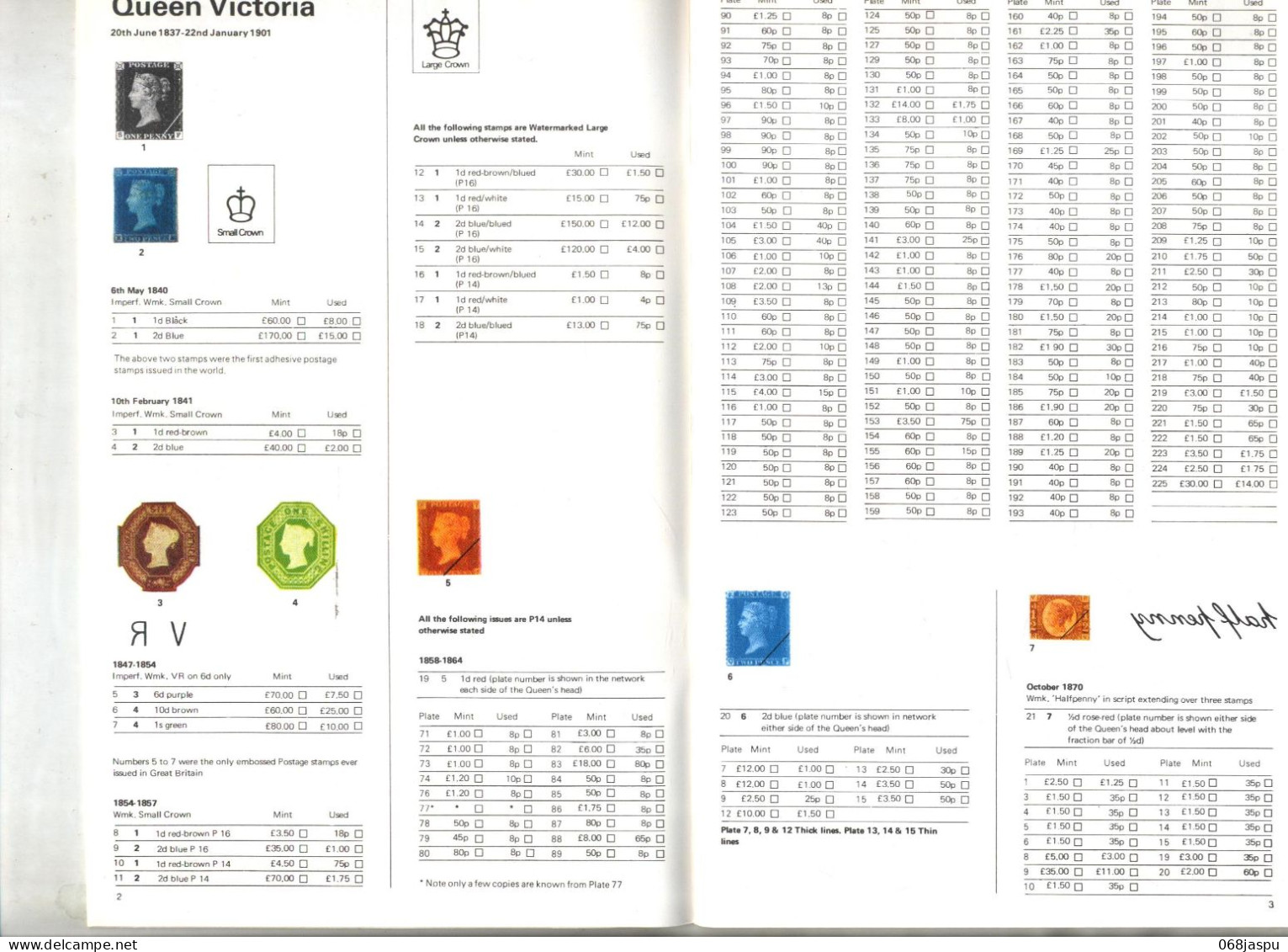 Catalogue Timbre De Grande Bretagne  1972 - Auktionskataloge