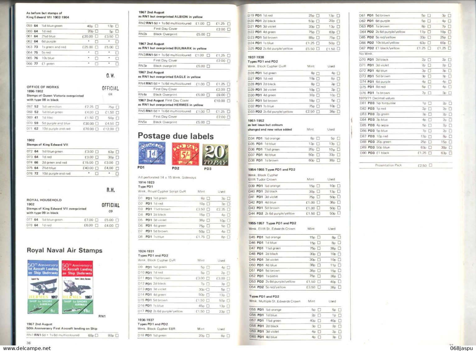 Catalogue Timbre De Grande Bretagne  1972 - Catalogues De Maisons De Vente