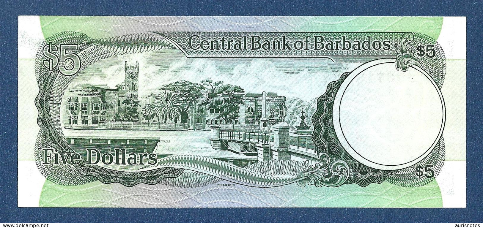 Barbados $5 Dollars 1975 P32 AU - Barbades